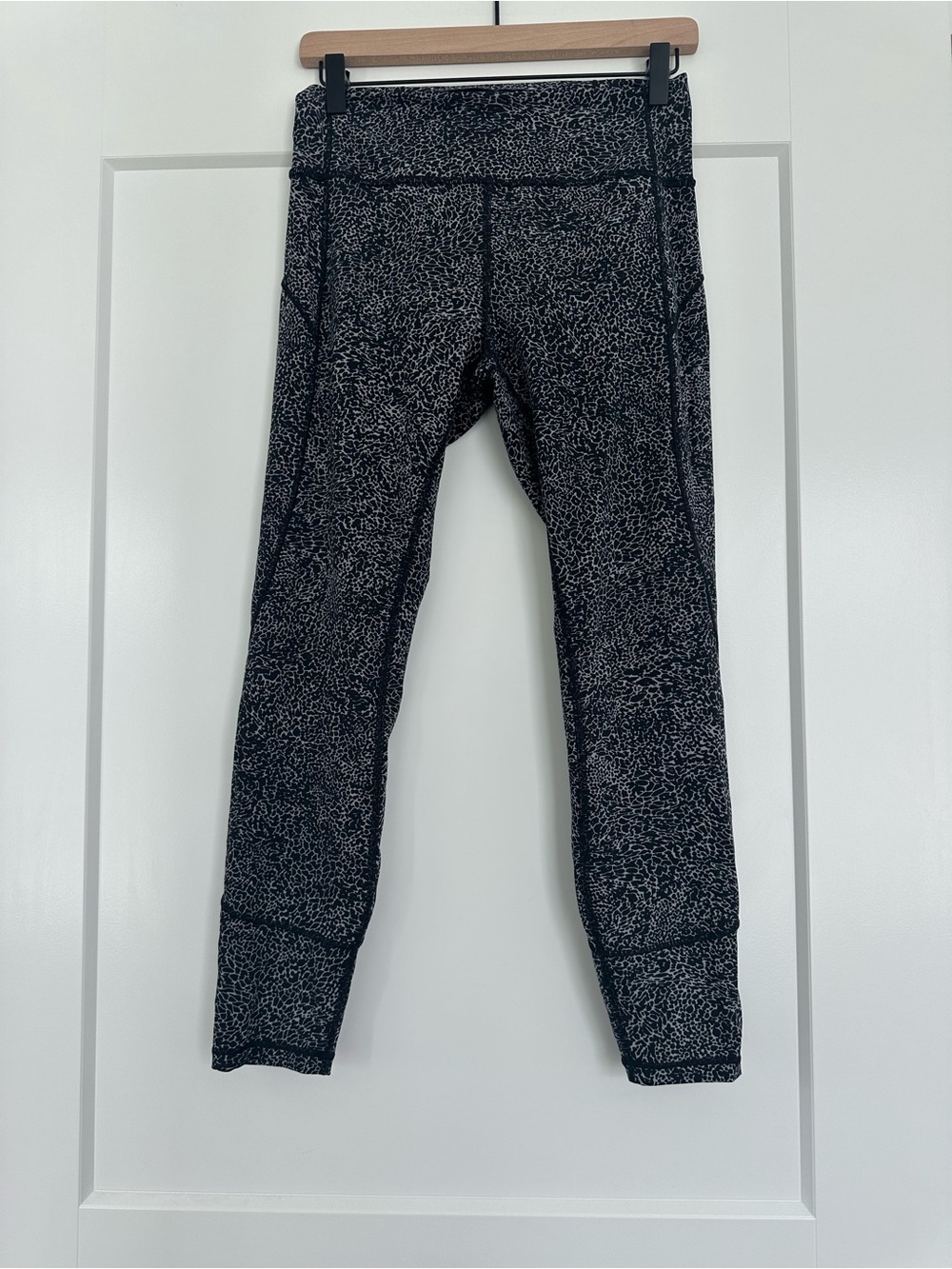 lululemon athletica Black and White Speckled High-Rise Leggings